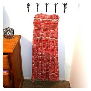 Gianni Bini Crop Jumpsuit Aztec